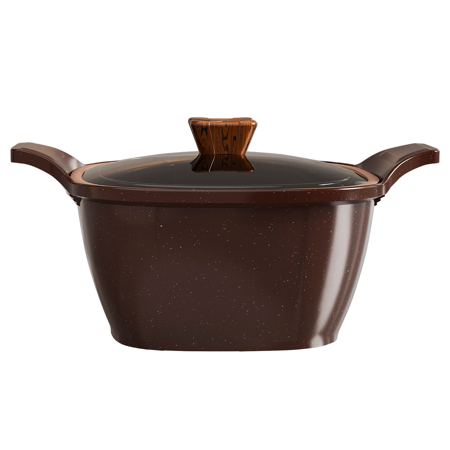 Elegance Square Casserole Glass Lid