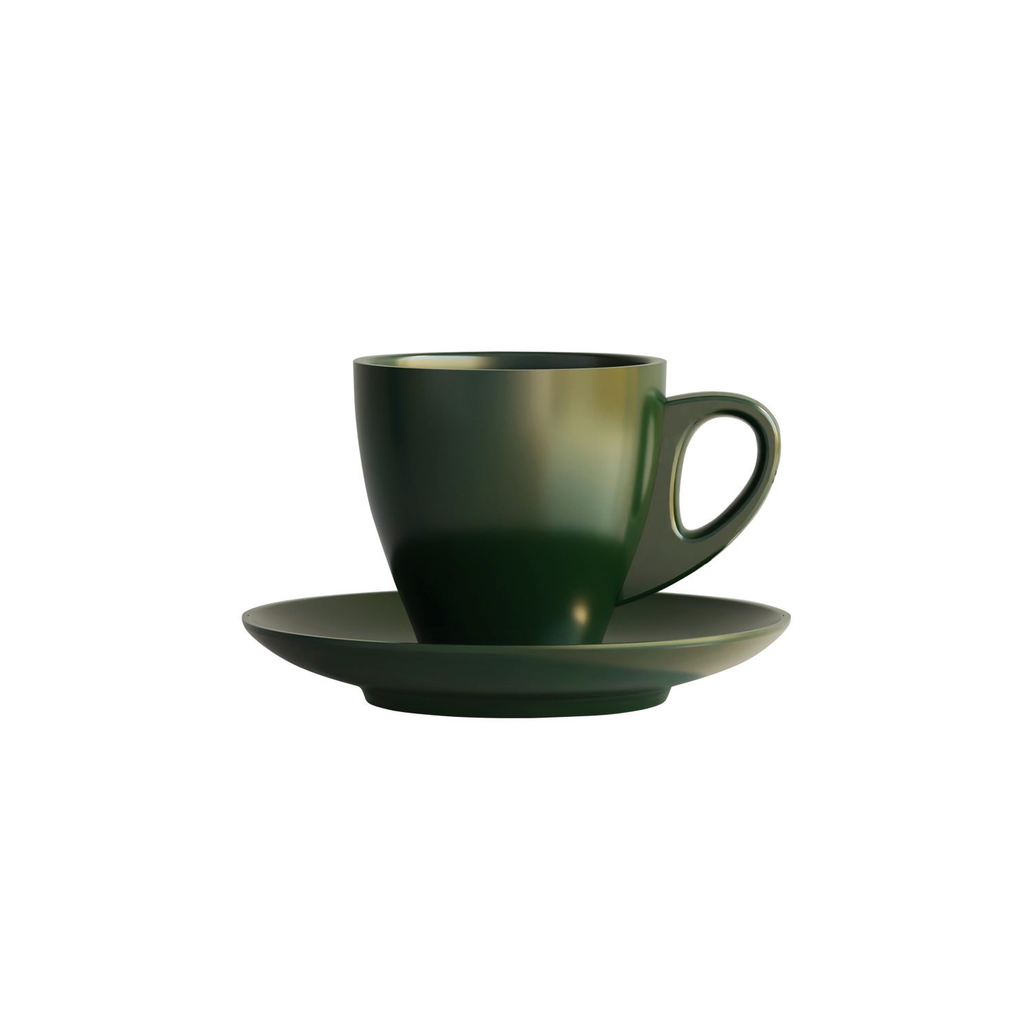 Espresso Coffee Cup & Saucer