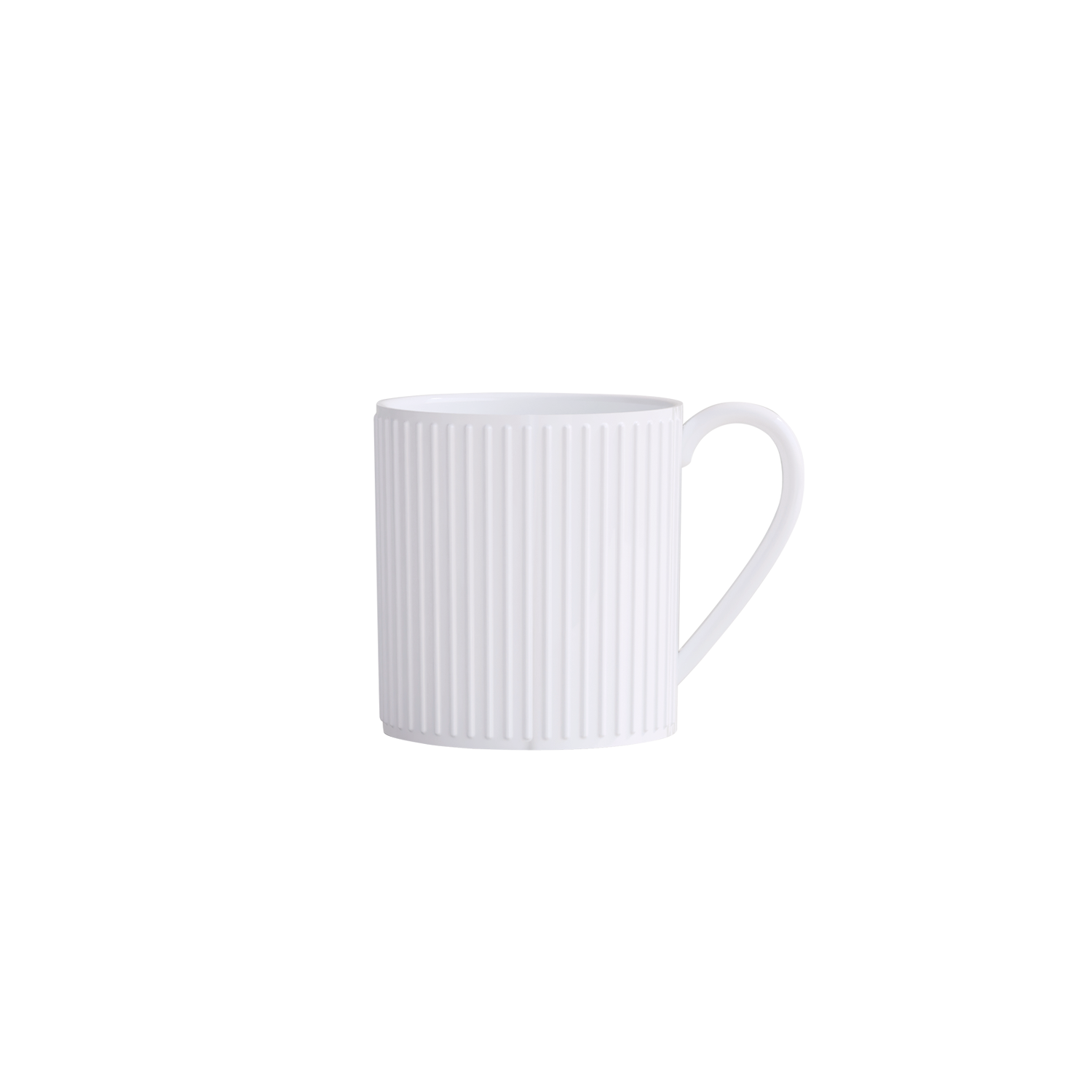 Rib Coffee Cup & Saucer