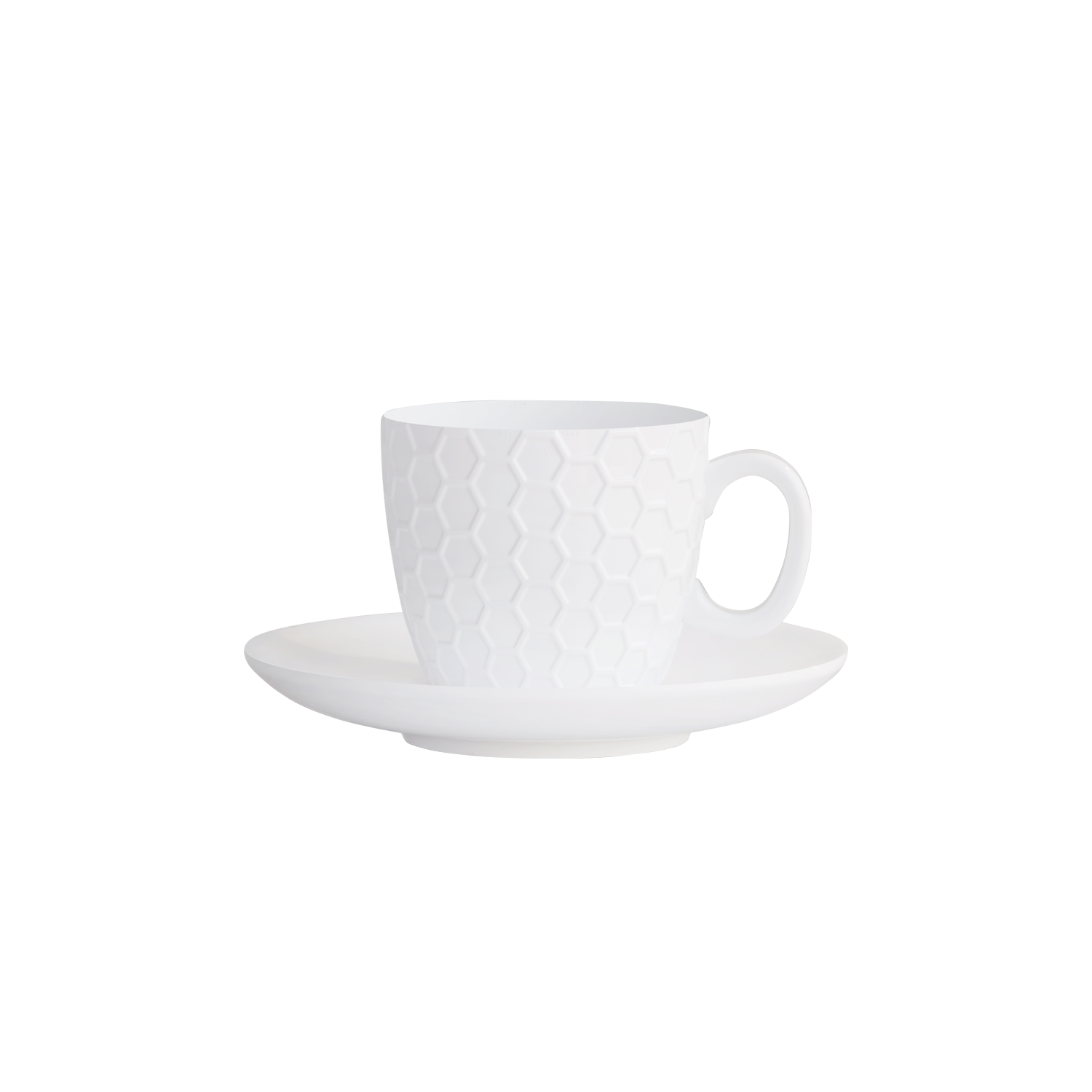 Azure Tea Cup & Saucer