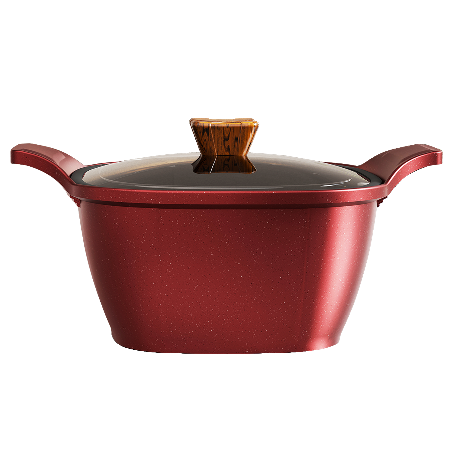 Elegance Square Casserole Glass Lid