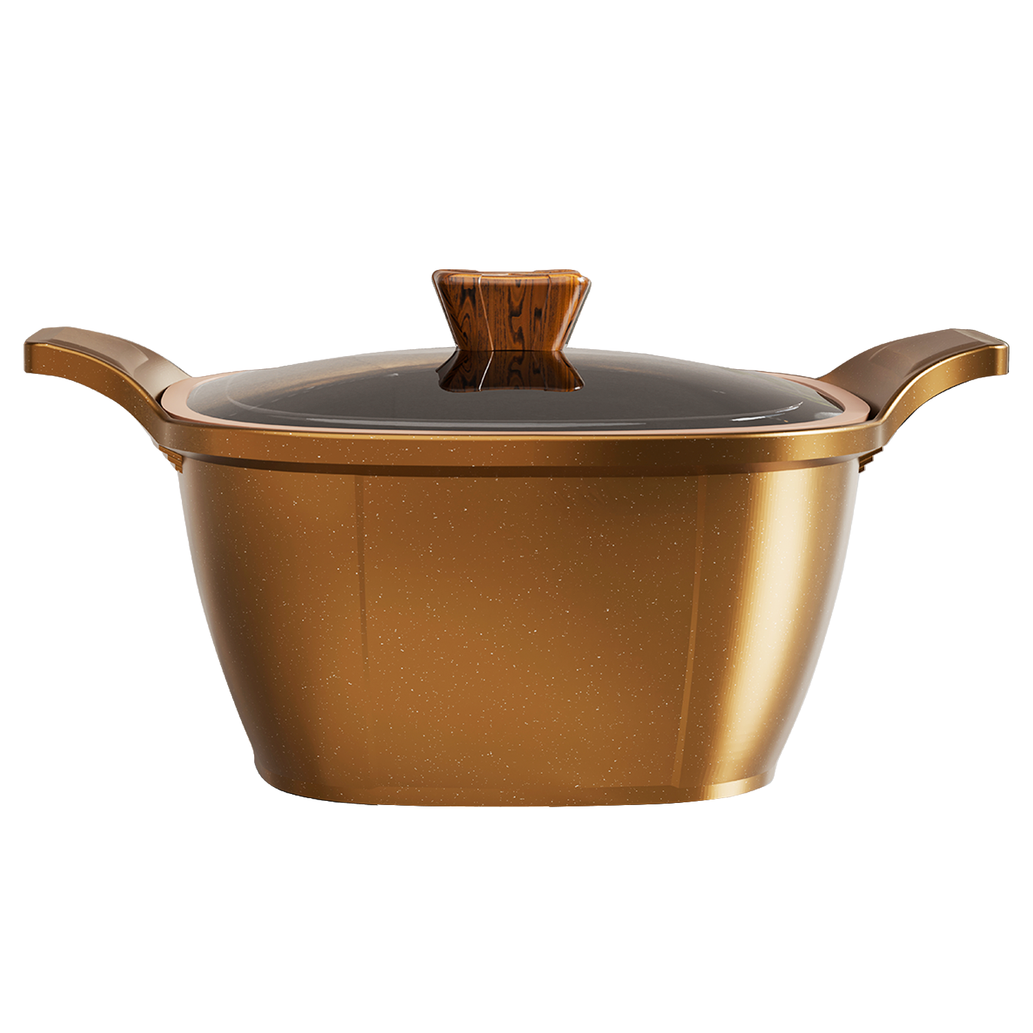 Elegance Square Casserole Glass Lid