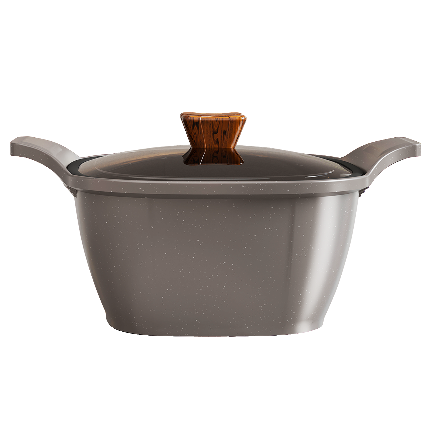 Elegance Square Casserole Glass Lid