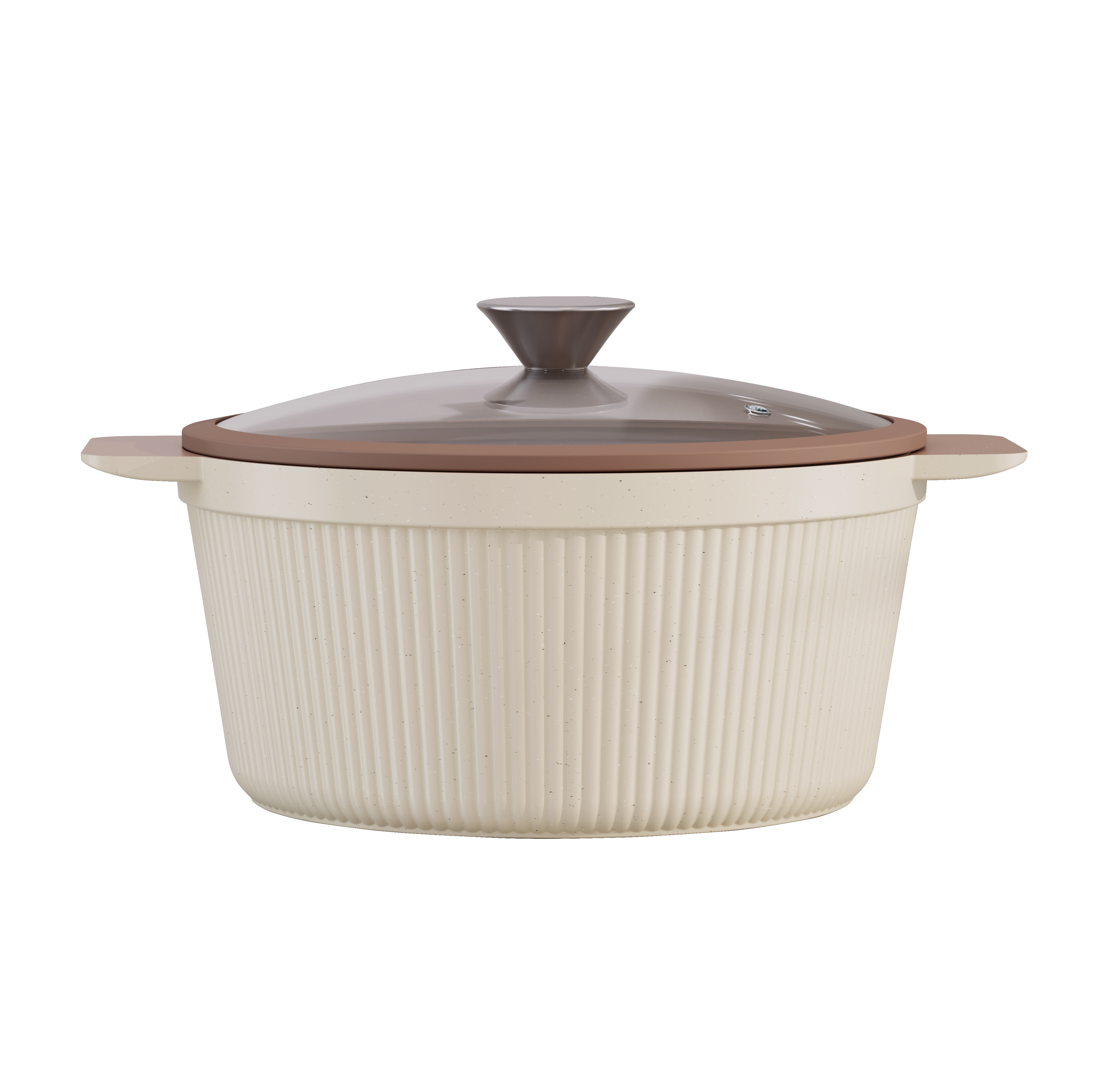 Shell Casserole Glass Lid
