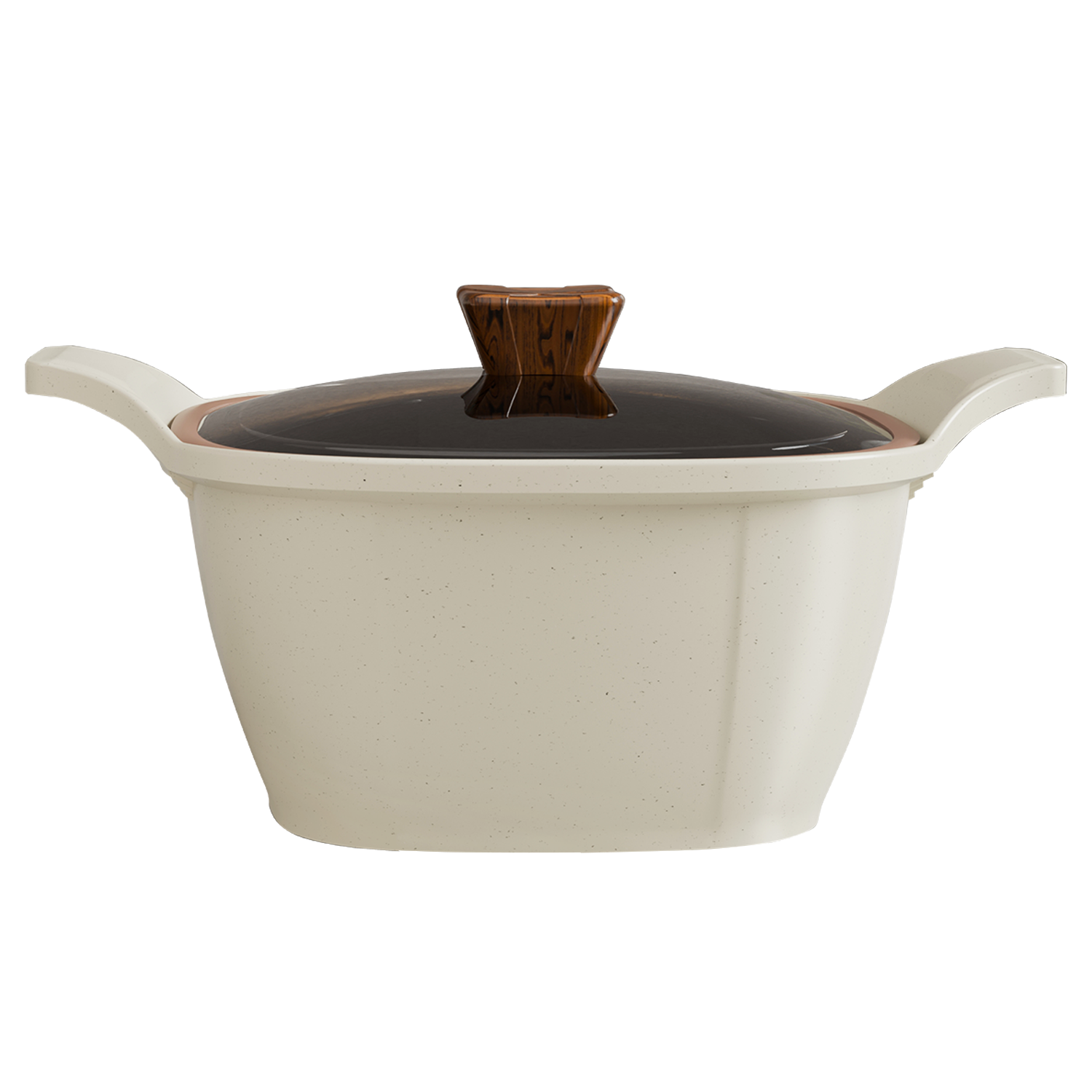 Elegance Square Casserole Glass Lid